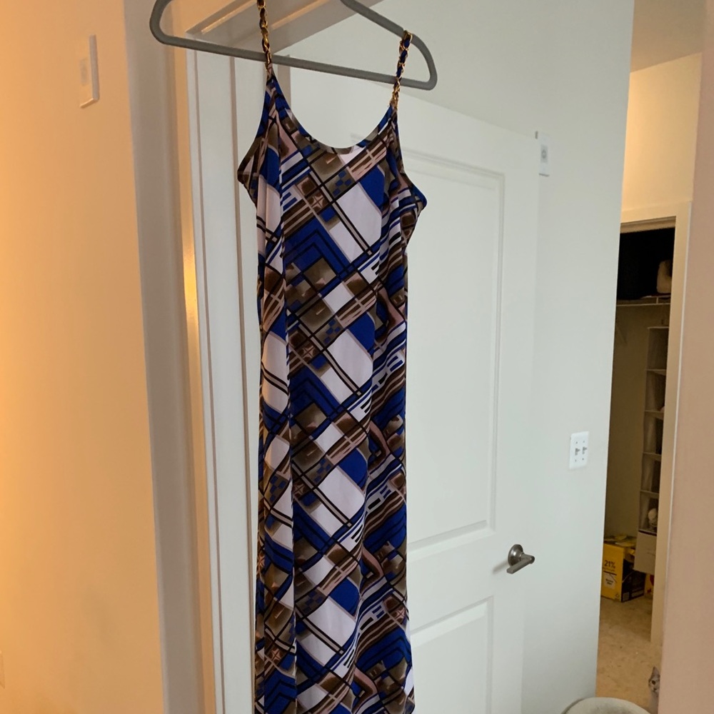Patterned Maxi Dress